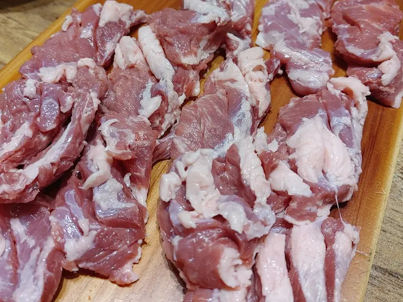 신선함이 느껴지는 갈매기살