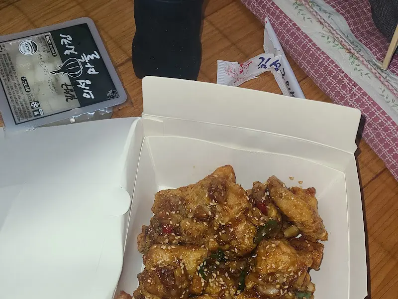 숙소에서 다시 펼쳐본 치킨