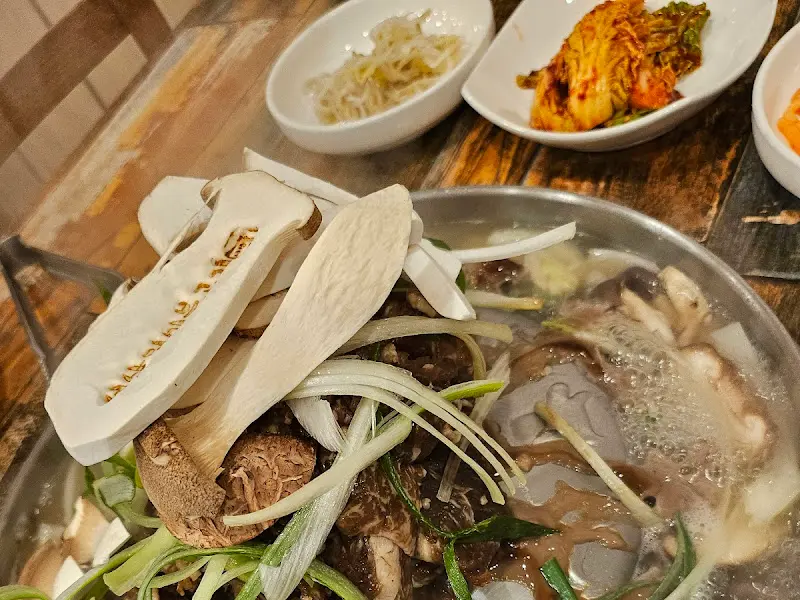 서산더미불고기 밑반찬