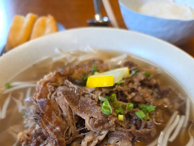 직화 우삼겹 쌀국수