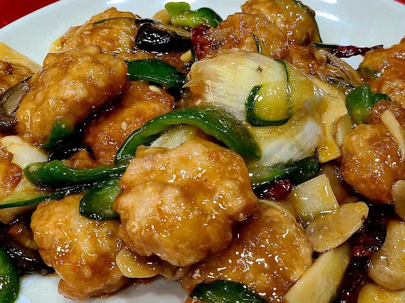 윤기가 흐르는 탕수육