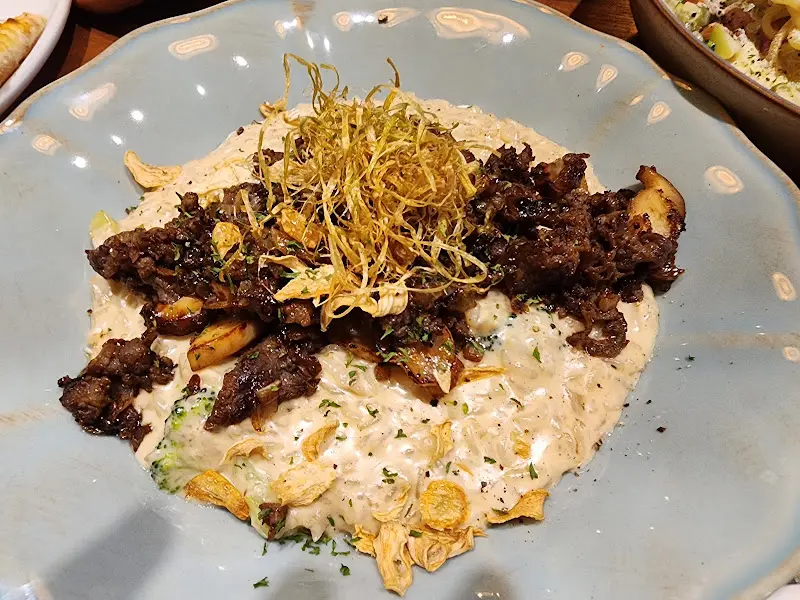 크림 리조또의 모습