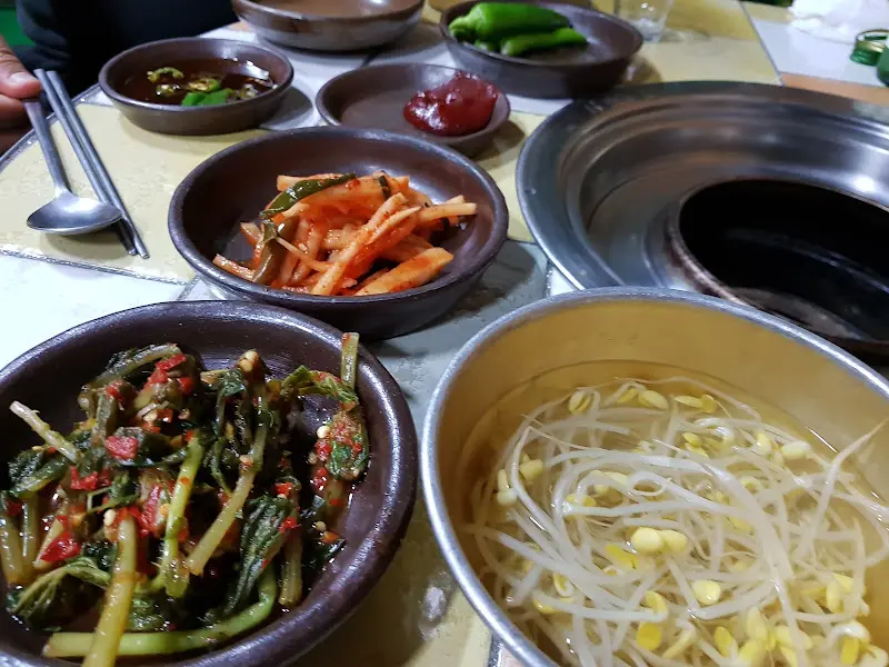 밑반찬 클로즈업