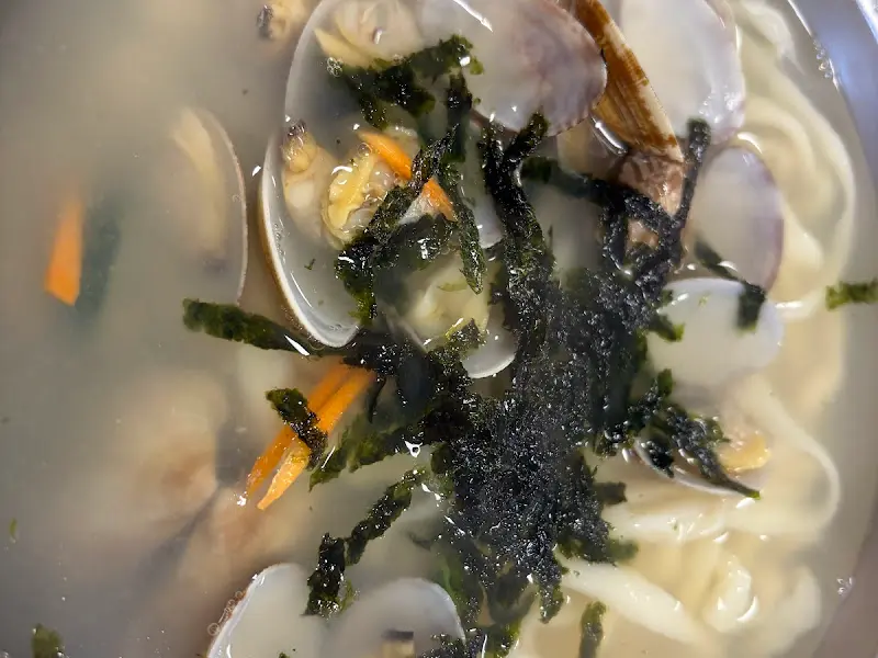 산동칼국수의 모습