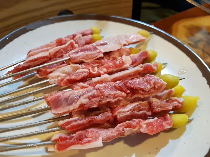 맛있게 구워진 양갈비