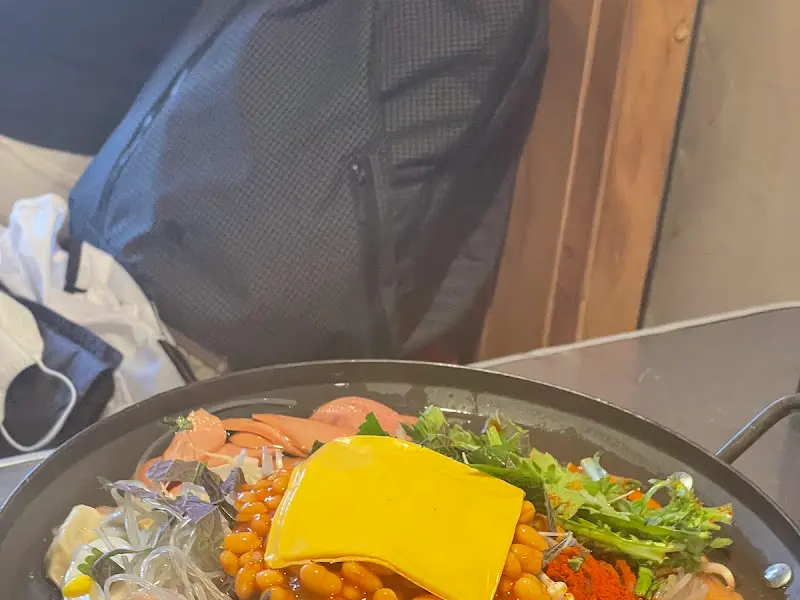 낙지 부대찌개 비주얼