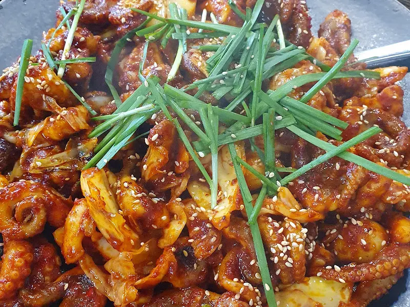 쭈꾸미 근접 사진