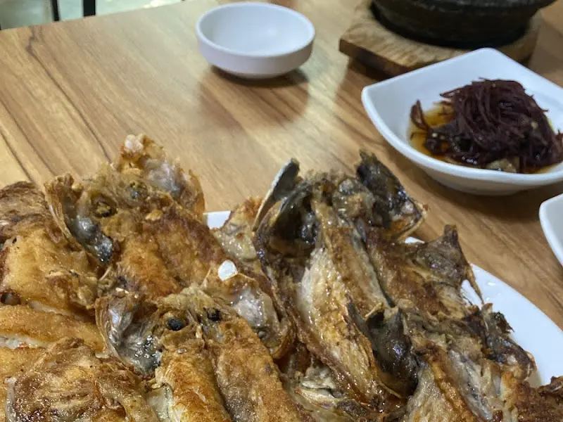 모듬 생선구이 클로즈업