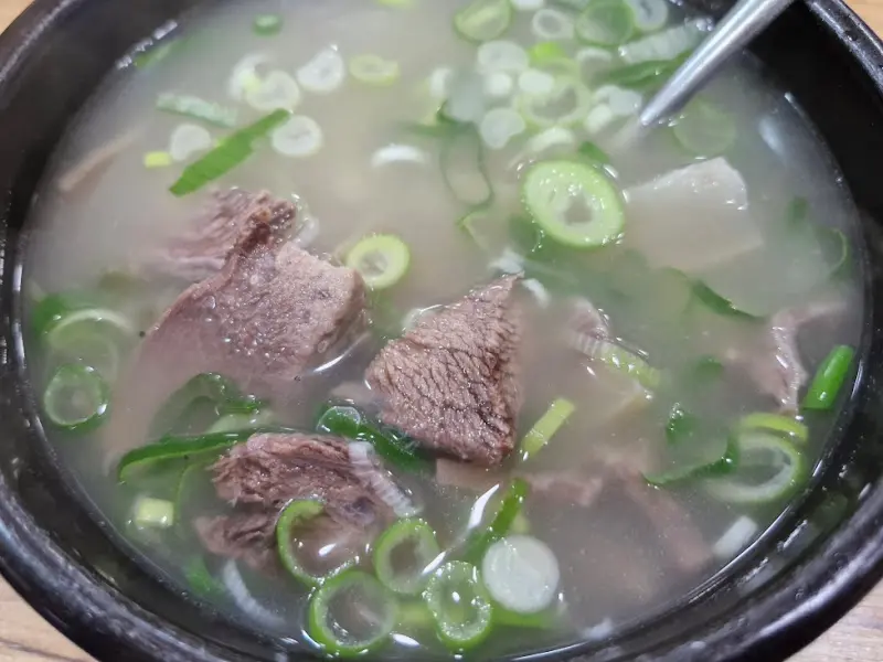 소머리국밥 속 고기