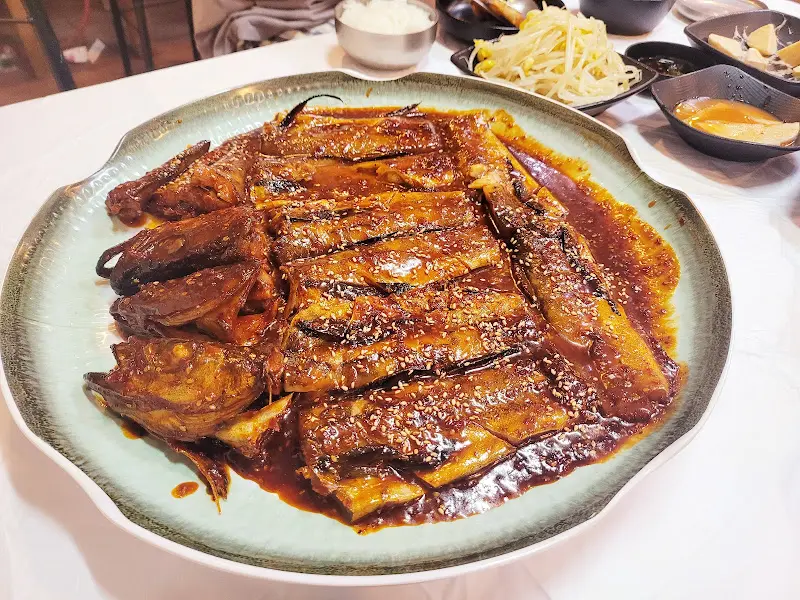 풍성한 코다리 한 상 차림