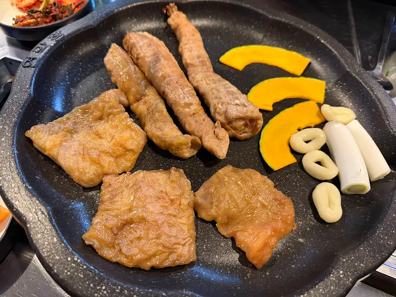 불판 가득 막창