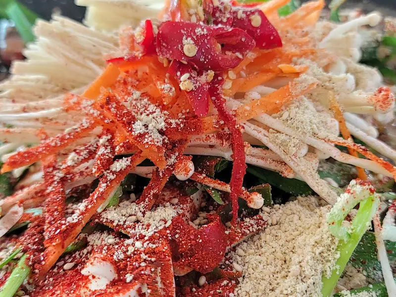 두부전골 클로즈업