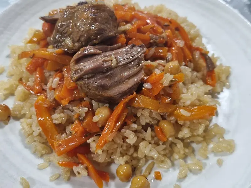 고슬고슬한 밥알이 살아있는 오쉬