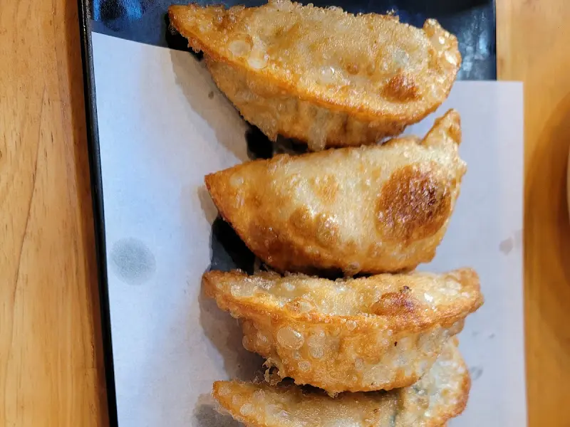 윤기가 흐르는 군만두