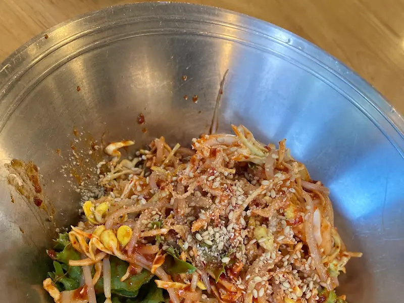 쫄면 비빔의 향연