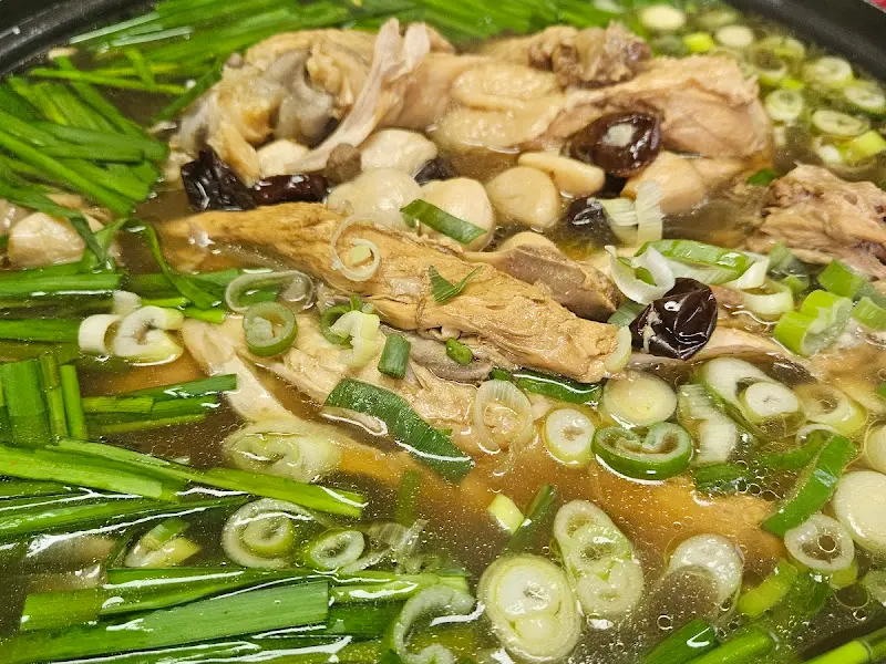 푸짐한 옛날 백숙