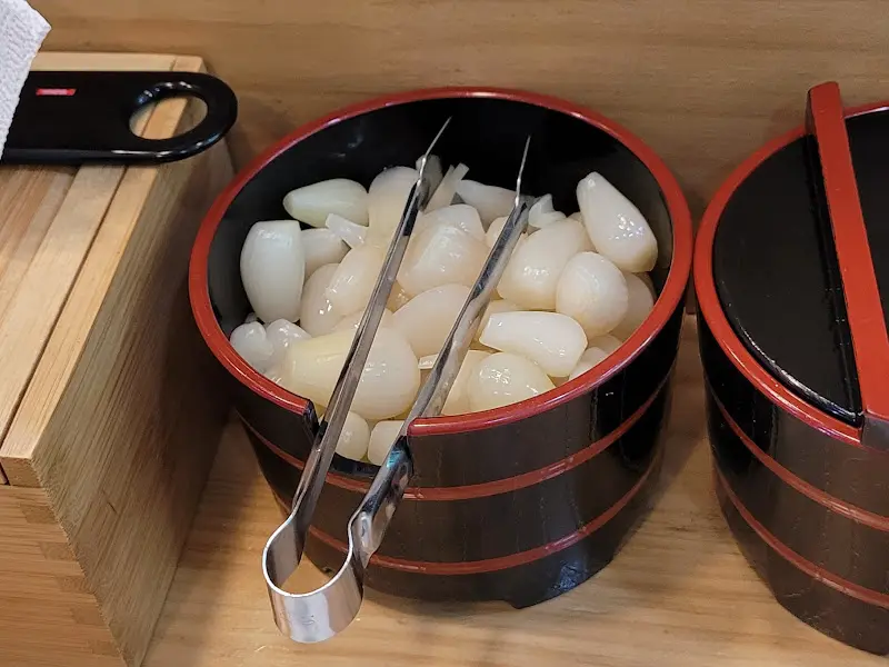 싱싱한 초밥 재료