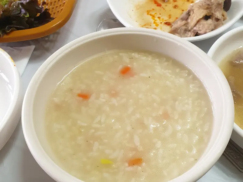 깔끔한 마무리를 위한 숭늉