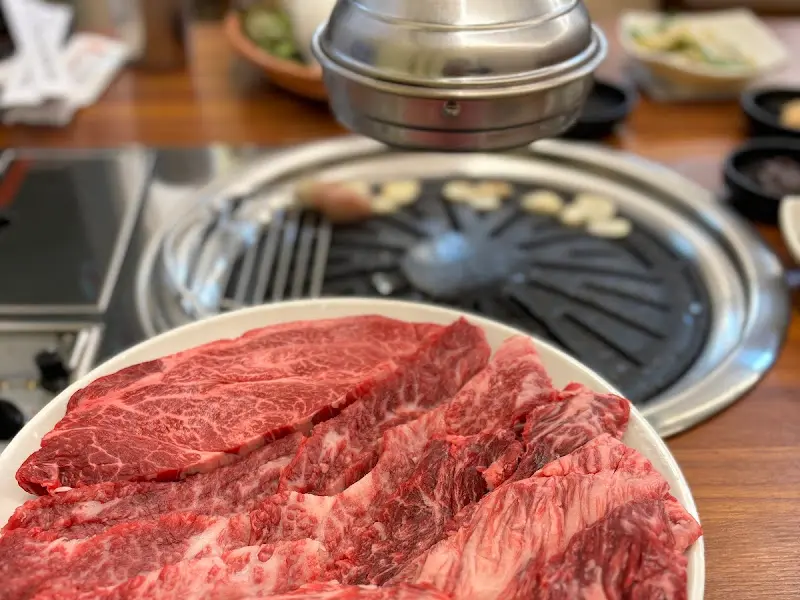 한우 모듬 한 상 차림