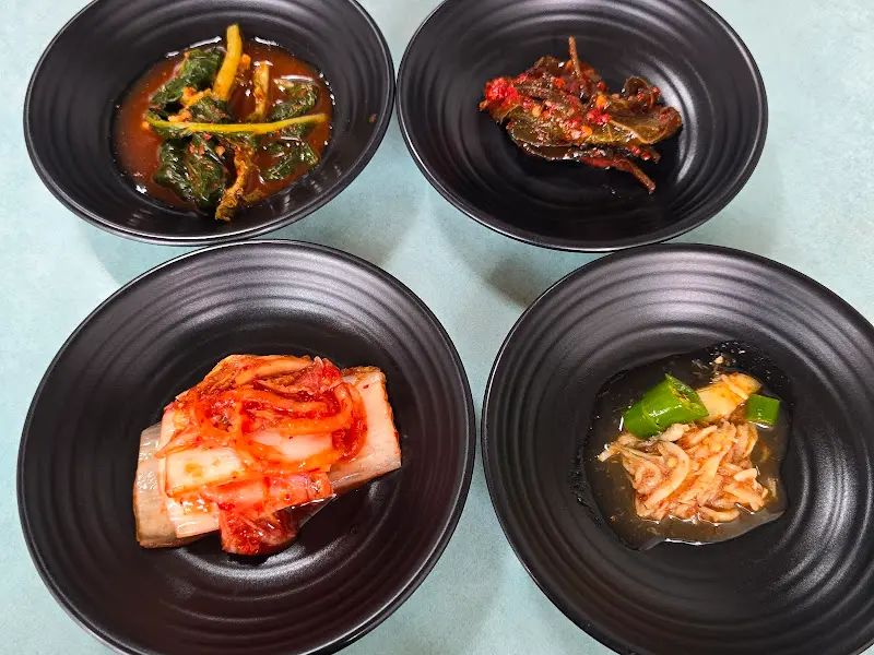 밑반찬 클로즈업