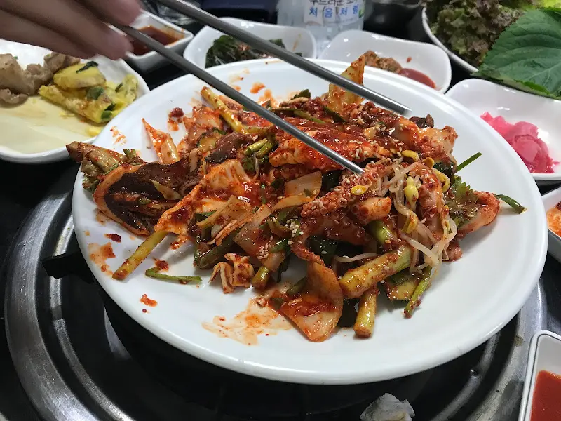 매콤한 낙지볶음