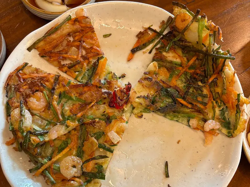 먹음직스러운 파전