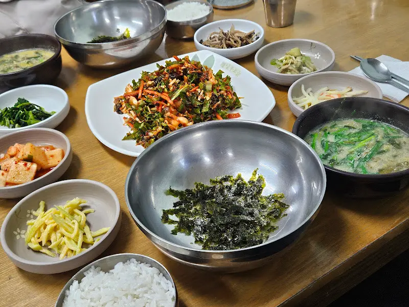 푸짐한 한상차림