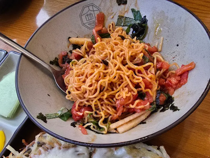 삼미락 육회비빔면