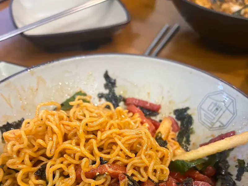 육회비빔면 비빔