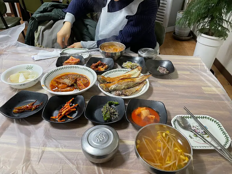 박대정식 한 상