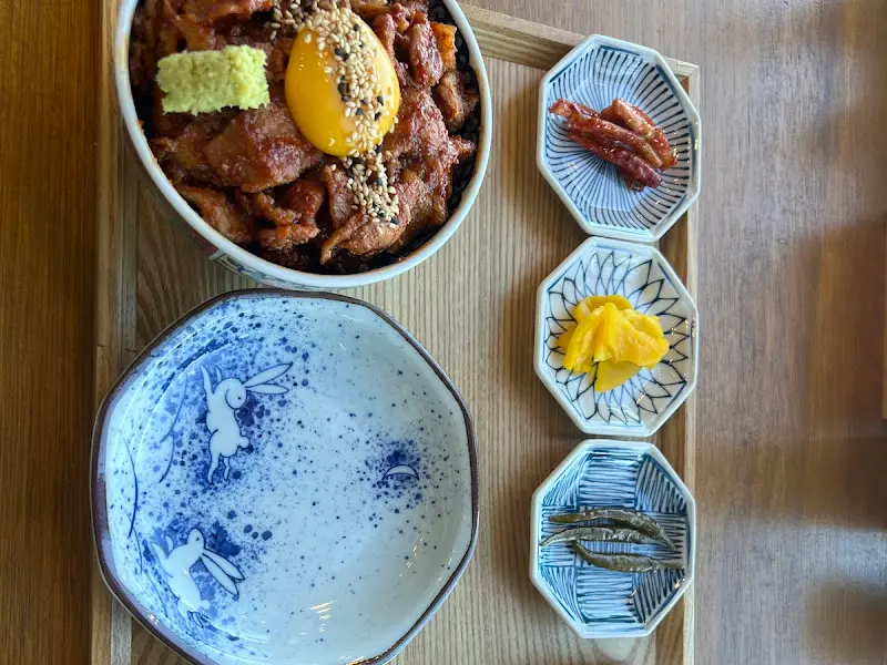 대창덮밥 항공샷