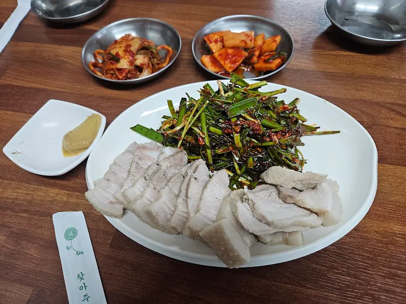 관대리 막국수 편육