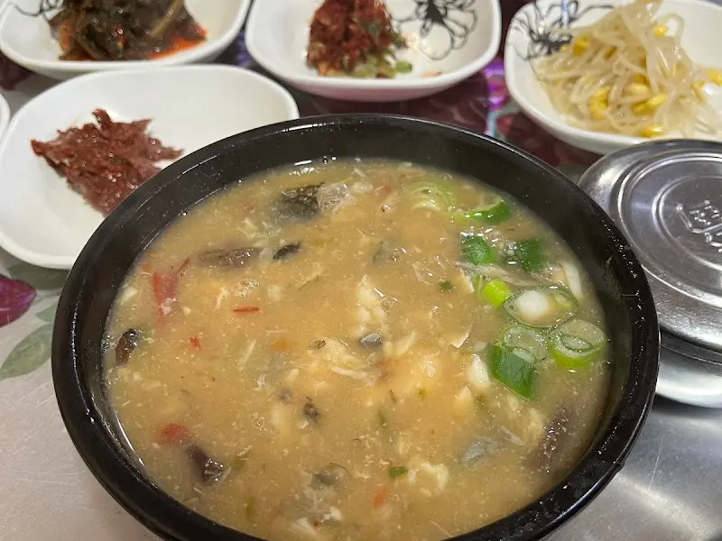 복탕과 밑반찬