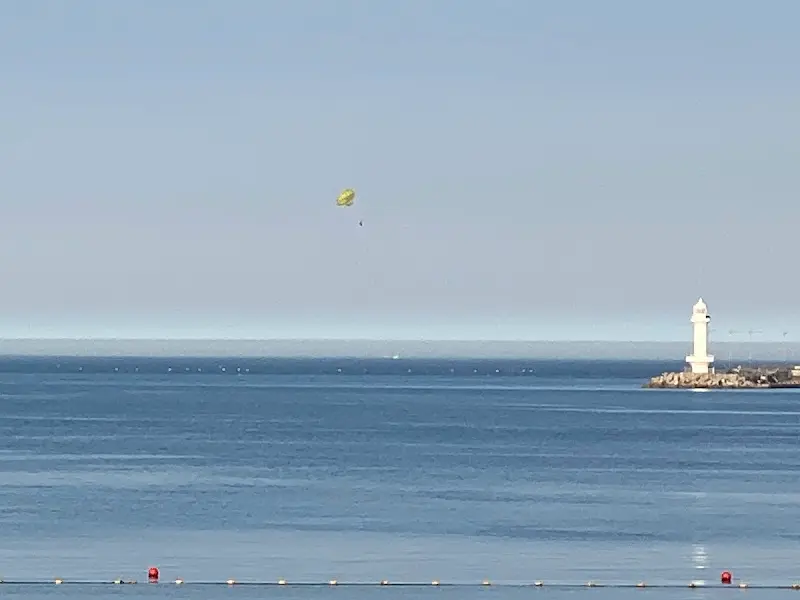 일광해수욕장 풍경