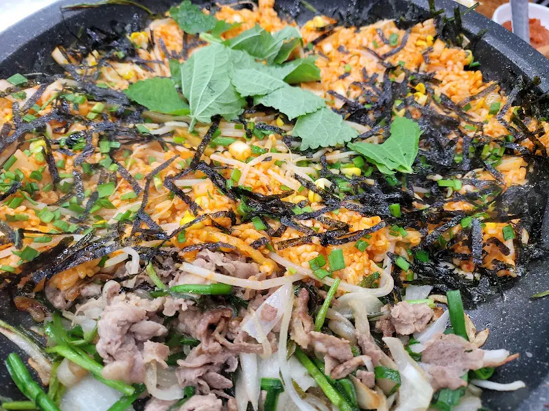 오리불고기 볶음밥