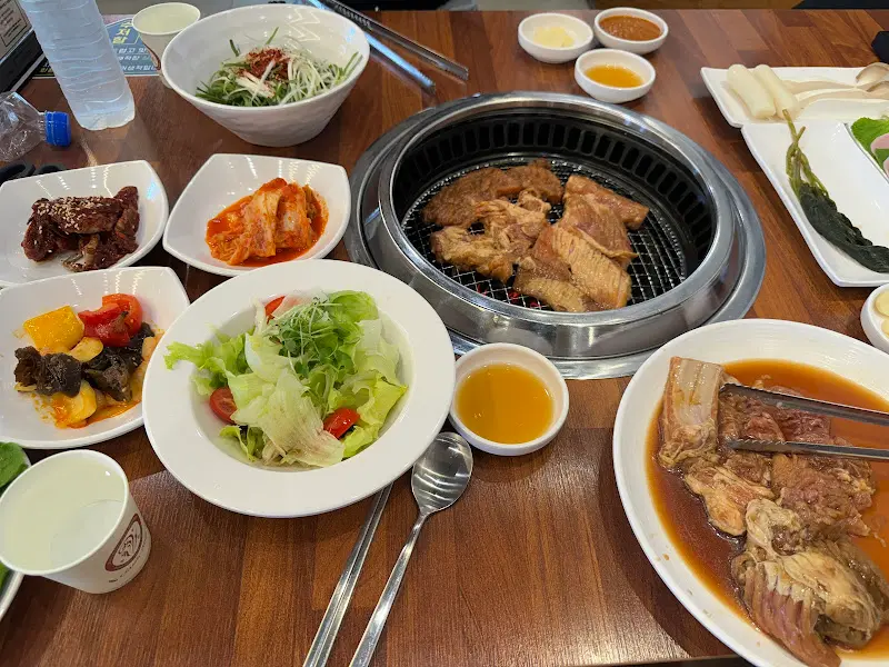 솔가 숯불갈비 밑반찬