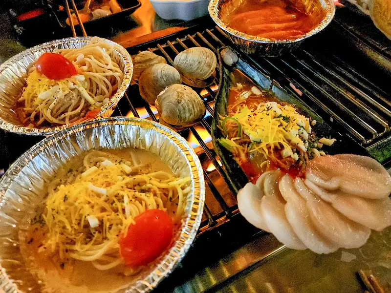 조개구이와 파스타
