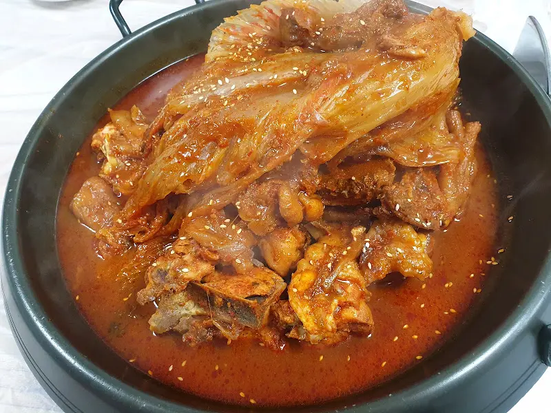 묵은지 닭도리탕 비주얼