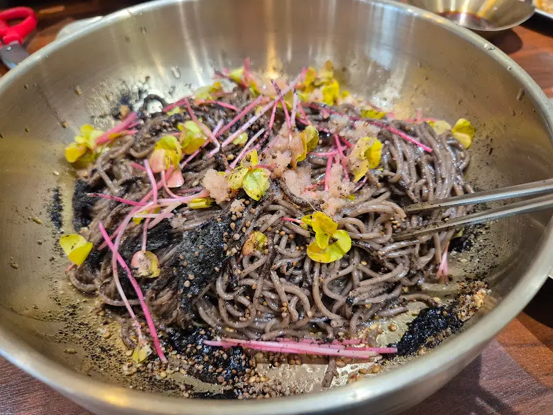 명란 들기름 막국수