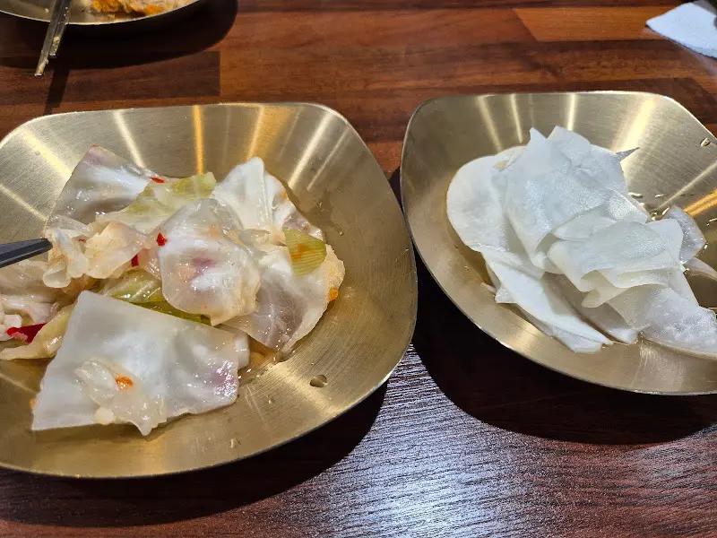 백김치와 양배추짠지