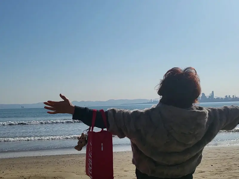 영일대 해수욕장