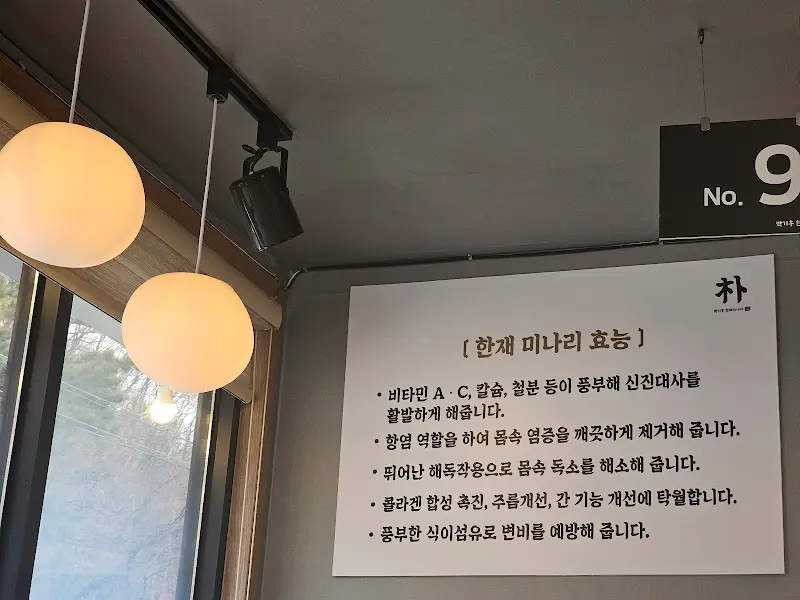 한재 미나리의 효능