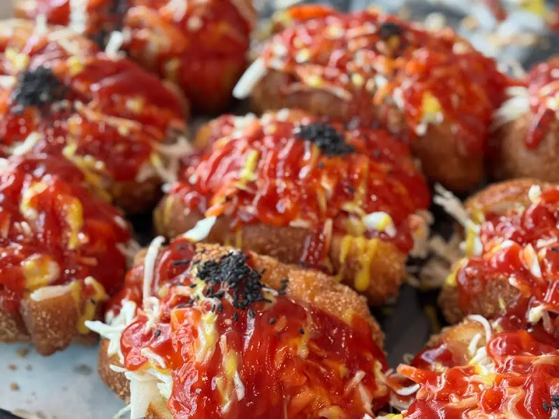 사라다빵 단체 사진