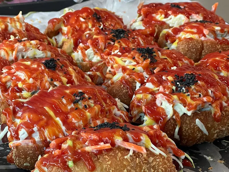 사라다빵 근접 사진