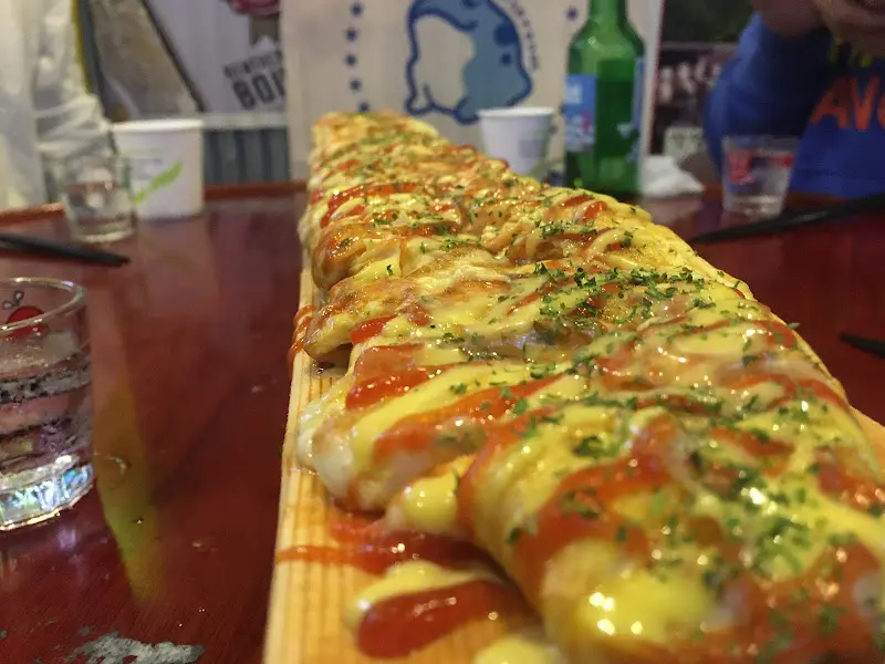 치즈 계란말이 단면