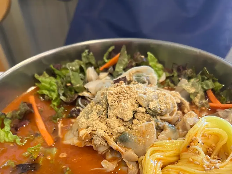 째복 물회 근접샷