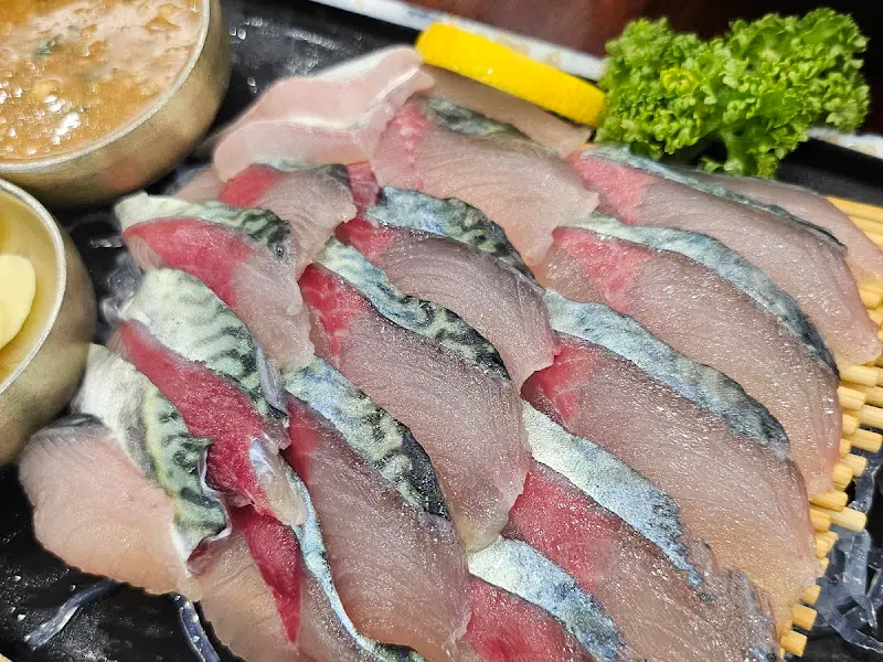 고등어회 비주얼 쇼크