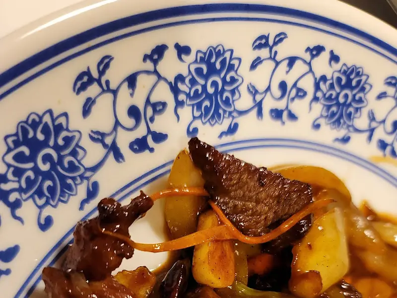 파인애플 볶음밥 확대샷