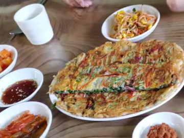 남원 숨은 보석, 가성비 끝판왕 파전 맛집 인정! 꼭 가봐