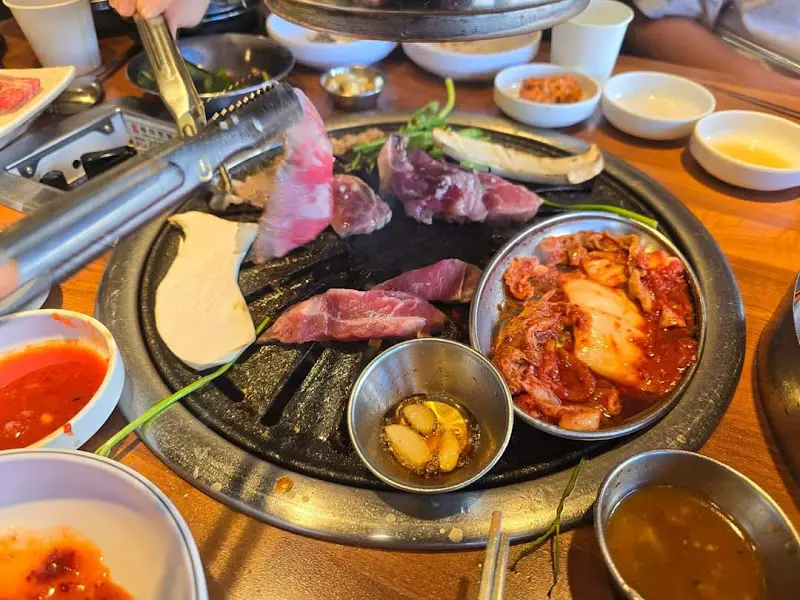 맛있게 구워진 고기